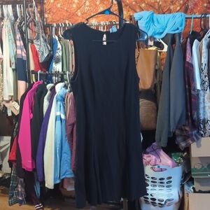 a new day Black Midi Dress